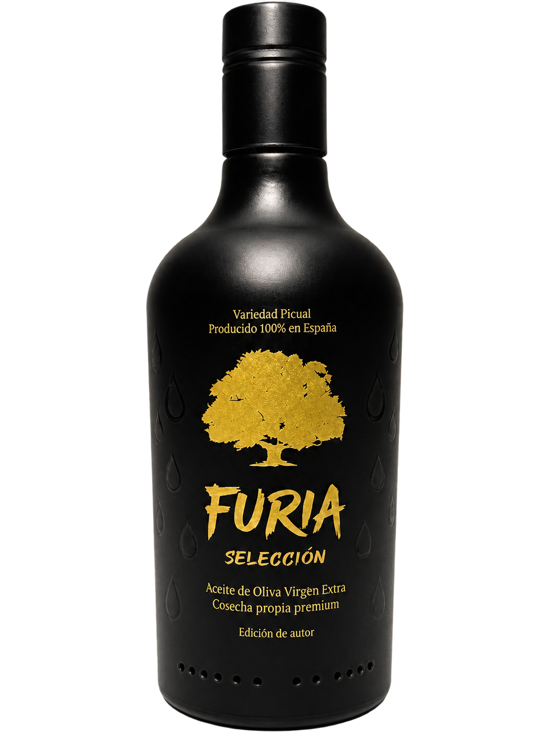 Botella negra Furia Selección AOVE Picual