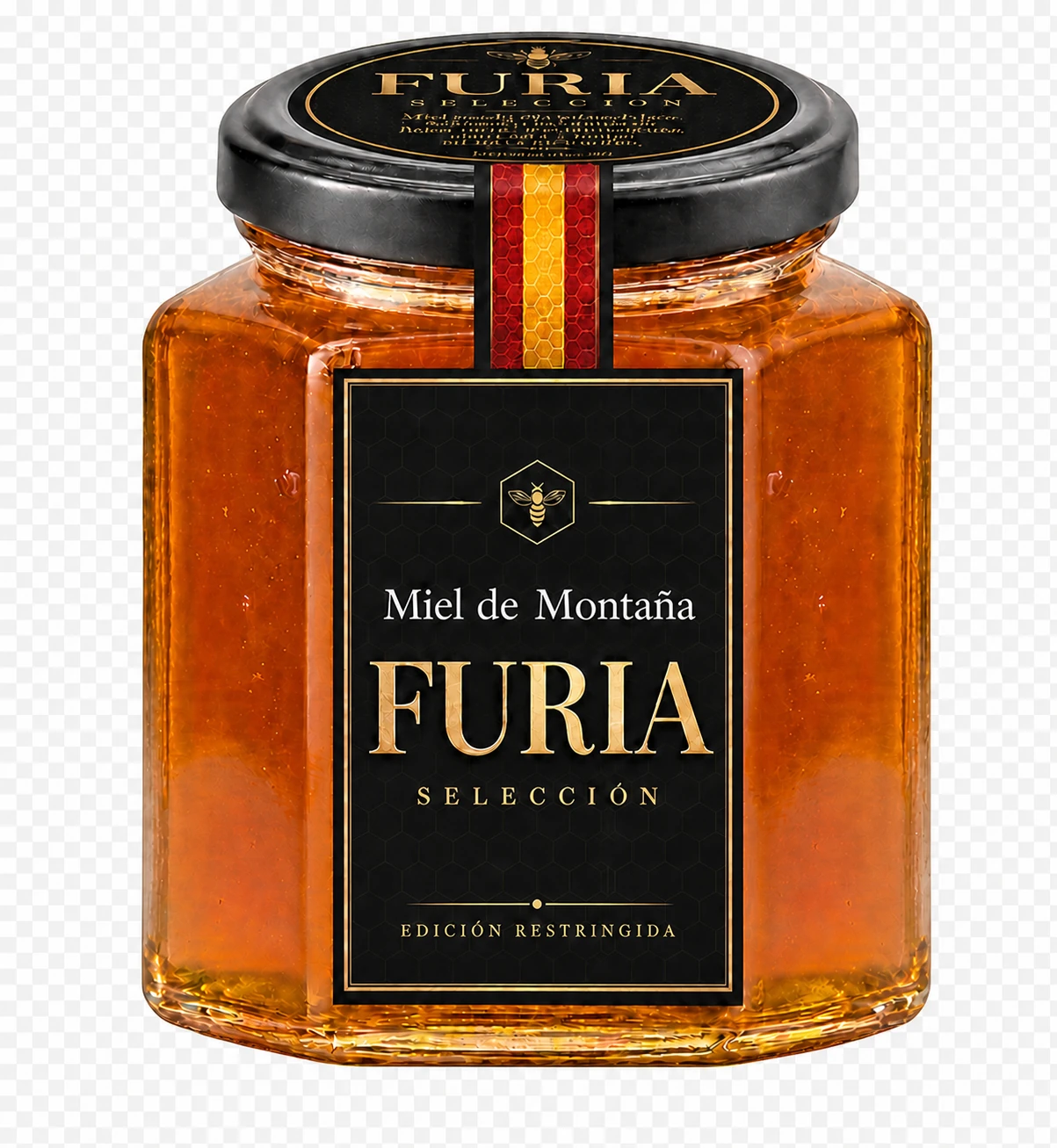 Tarro de miel de montaña Furia Selección