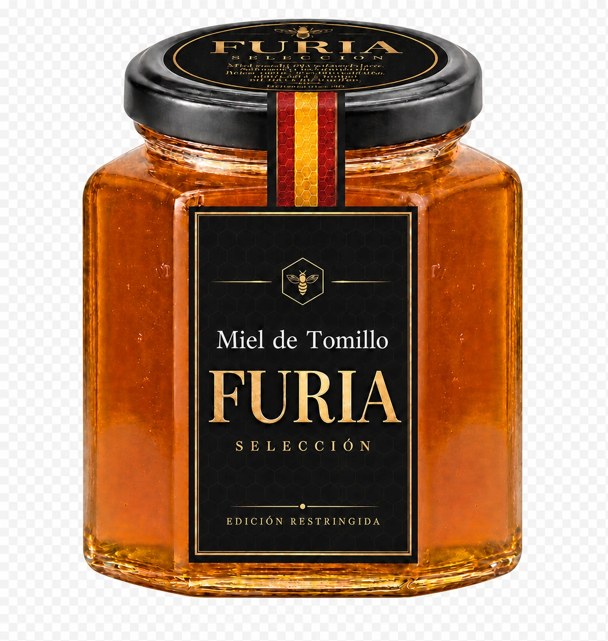 Tarro de miel de tomillo Furia Selección